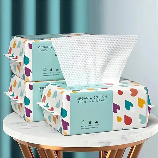 Disposable Thick 100% Cotton Face Towel